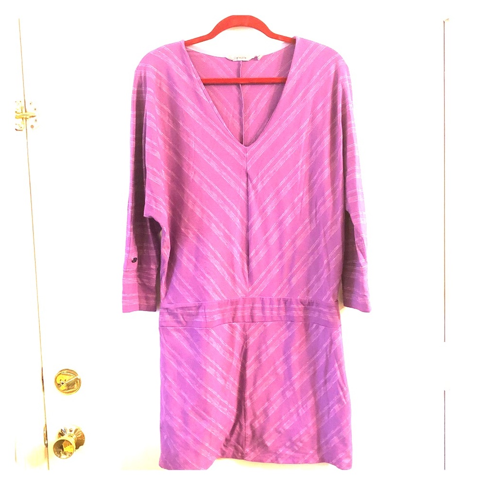 Athleta long sleeve midi dress szM